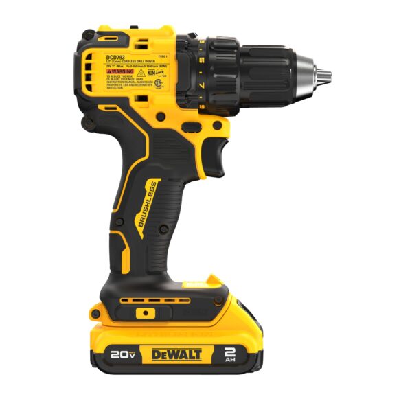 20V BRUSHLESS Compact Drill/Driver Kit - Image 9