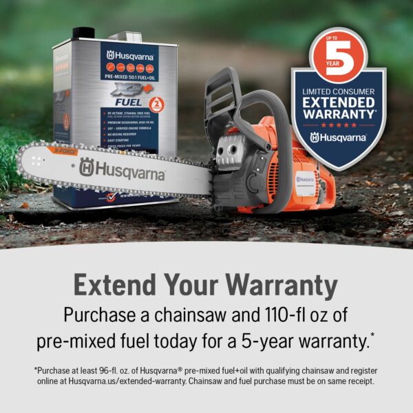 Husqvarna 440 40.9-cc 2-cycle 18-in Gas Chainsaw - Image 2