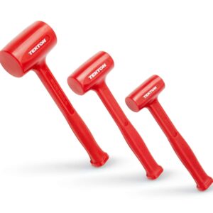 TEKTON 3-oz Smooth Face Polyurethane Head Plastic Dead Blow Hammer Set