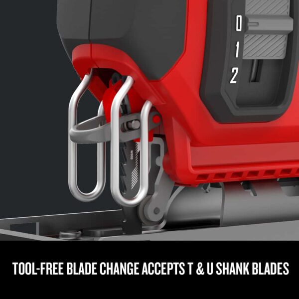 V20 20-volt Max Variable Speed Keyless Cordless Jigsaw (Bare Tool) - Image 4
