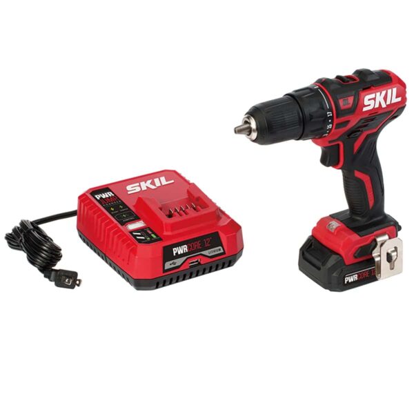 PWR CORE 12-volt 1/2-in Brushless Cordless Drill(1 Li-ion Battery Included and Charger Included)