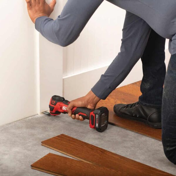PWR CORE 12 Cordless Brushless 12-volt Variable Speed 32-Piece Oscillating Multi-Tool Kit (1-Battery Included) - Image 7