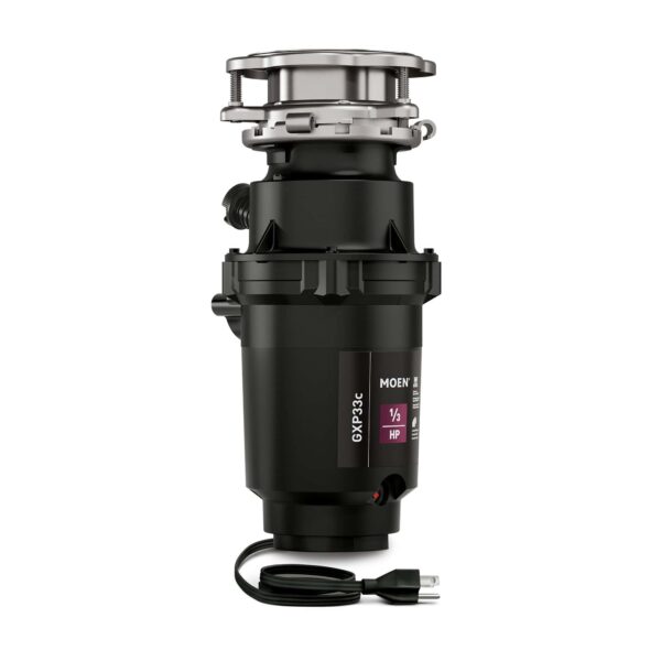 Moen Lite Corded 1/3-HP Continuous Feed Noise Insulation Garbage Disposal - Image 9