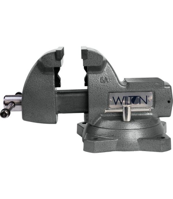 Wilton Mechanic Vise 5 In. Jaw with Swivel Base - Image 5