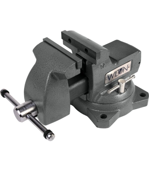 Wilton Mechanic Vise 5 In. Jaw with Swivel Base - Image 4