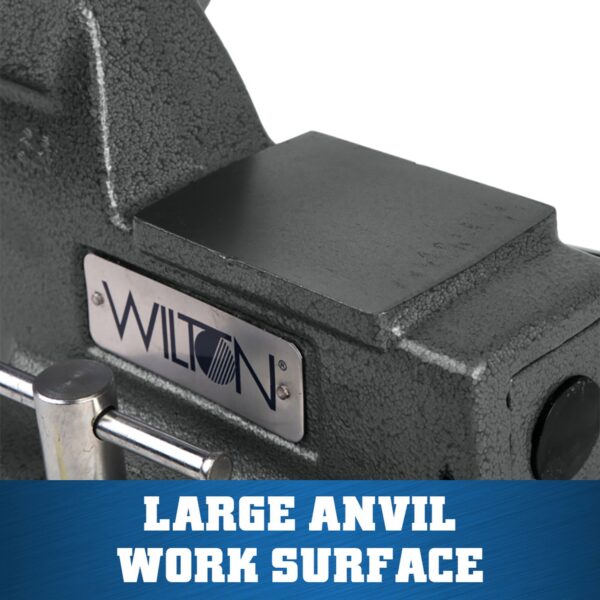 Wilton Mechanic Vise 5 In. Jaw with Swivel Base - Image 2