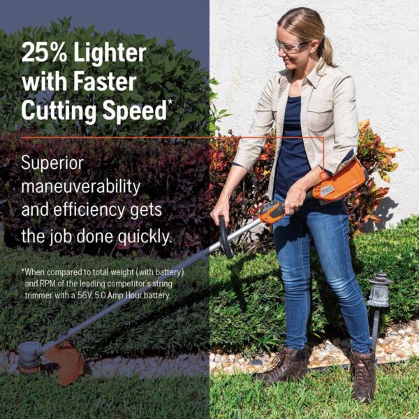 Weed Eater 320iL 40-volt 16-in Straight Shaft Battery String Trimmer 4 Ah (Battery and Charger Included) - Image 2