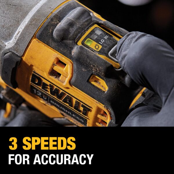 XTREME 12-volt Max Variable Speed Brushless 3/8-in Drive Cordless Impact Wrench (Battery Included) - Image 10