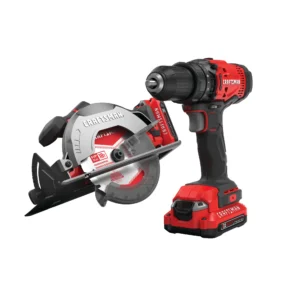 CMCK202C2 V20 2-Tool 20-Volt Max Power Tool Combo Kit Case (2-Batteries Included and Charger Included)