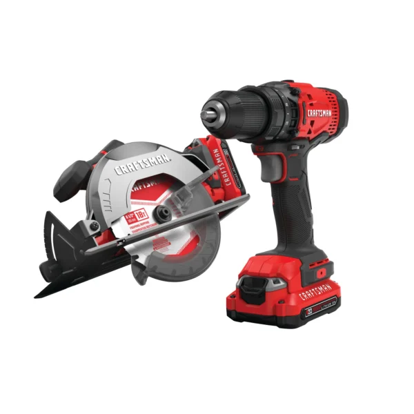 CMCK202C2 V20 2-Tool 20-Volt Max Power Tool Combo Kit Case (2-Batteries Included and Charger Included)