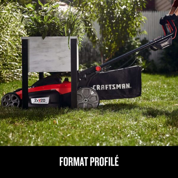 Self-Propelled Cordless Mower 20-volt 20-in Cordless Self-propelled Lawn Mower 5 Ah (Battery and Charger Included) - Image 13