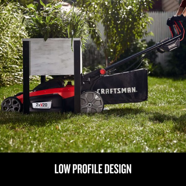Self-Propelled Cordless Mower 20-volt 20-in Cordless Self-propelled Lawn Mower 5 Ah (Battery and Charger Included) - Image 8