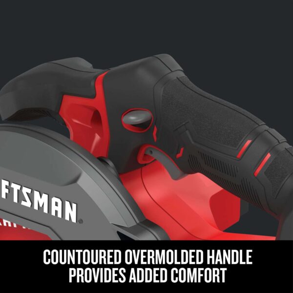 V20 20-volt Max 6-1/2-in Cordless Compact Circular Saw (Bare Tool) - Image 10