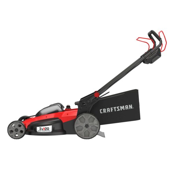 Self-Propelled Cordless Mower 20-volt 20-in Cordless Self-propelled Lawn Mower 5 Ah (Battery and Charger Included) - Image 2