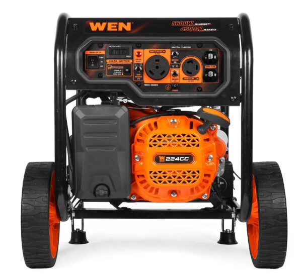 5600/4500-Watt Electric Start Gasoline Portable Generator with CO Shutdown Sensor - Image 8