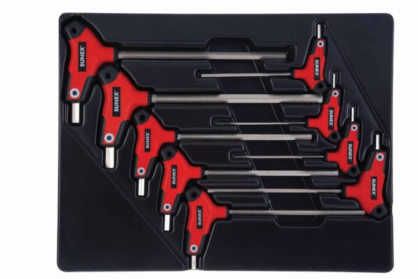 SUNEX TOOLS 9-key Standard (Sae) Hex Key Set - Image 2