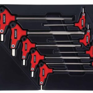 SUNEX TOOLS 9-key Standard (Sae) Hex Key Set