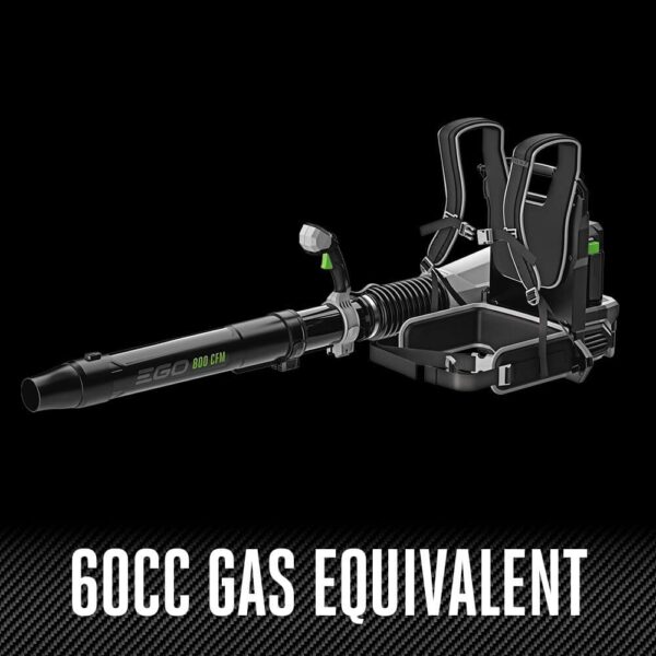 POWER+ Commercial 56-volt 800-CFM 190-MPH Battery Backpack Leaf Blower (Battery and Charger Not Included) - Image 8