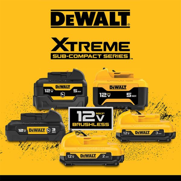 XTREME 12-volt Max Variable Speed Brushless 1/2-in Drive Cordless Impact Wrench (Bare Tool) - Image 8