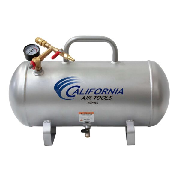 California Air Tools 5-Gallons Portable Cordless 125 Psi Hot Dog Quiet Air Compressor - Image 4