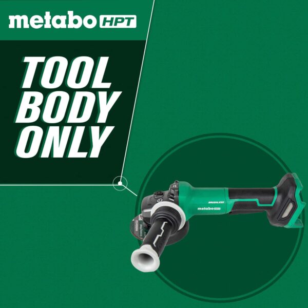 HPT MultiVolt 4.5-in 18-volt Paddle Switch Brushless Cordless Angle Grinder (Tool Only) - Image 3