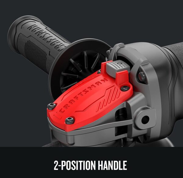 CMEG200 4.5-in 7.5 Amps Paddle Switch Corded Angle Grinder - Image 11