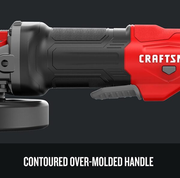 CMEG200 4.5-in 7.5 Amps Paddle Switch Corded Angle Grinder - Image 8