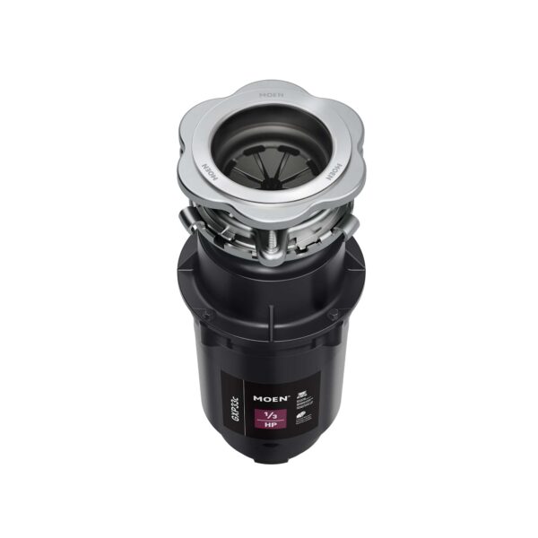 Moen Lite Corded 1/3-HP Continuous Feed Noise Insulation Garbage Disposal - Image 6