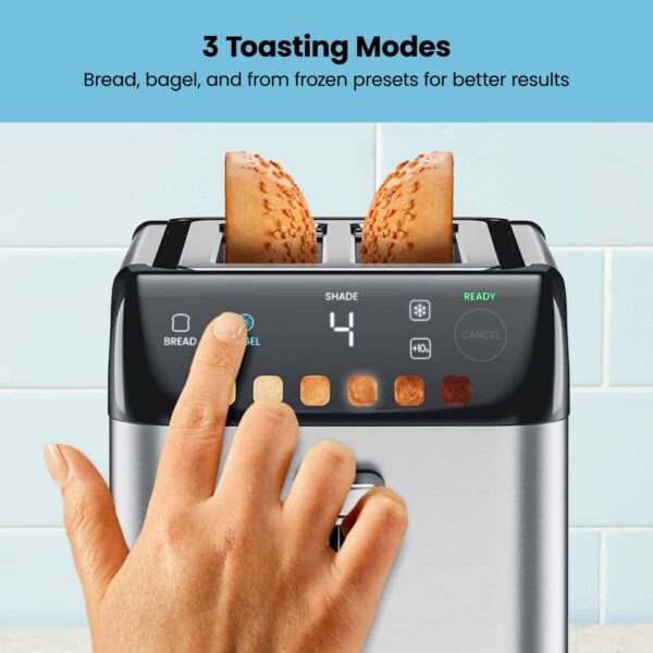 Chefman 2-Slice Stainless Steel 850-Watt Toaster - Image 5