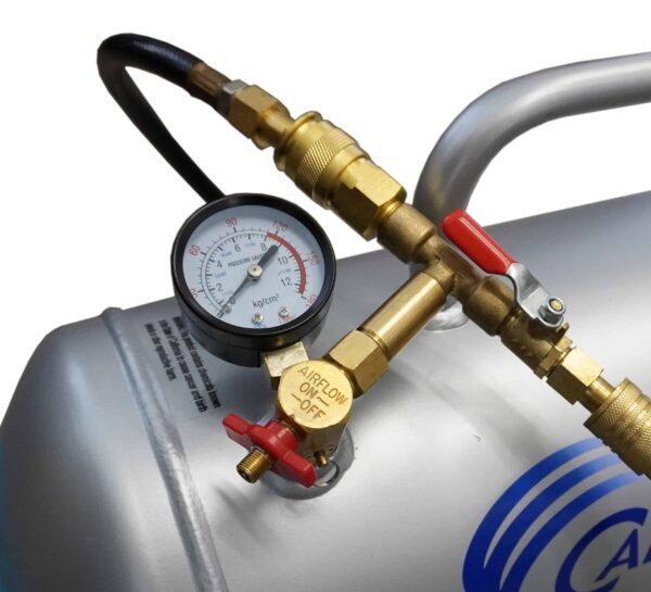 California Air Tools 5-Gallons Portable Cordless 125 Psi Hot Dog Quiet Air Compressor - Image 2
