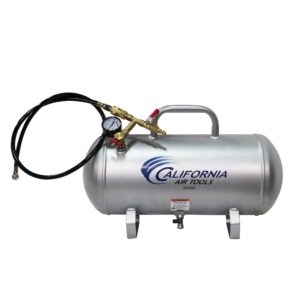 California Air Tools 5-Gallons Portable Cordless 125 Psi Hot Dog Quiet Air Compressor