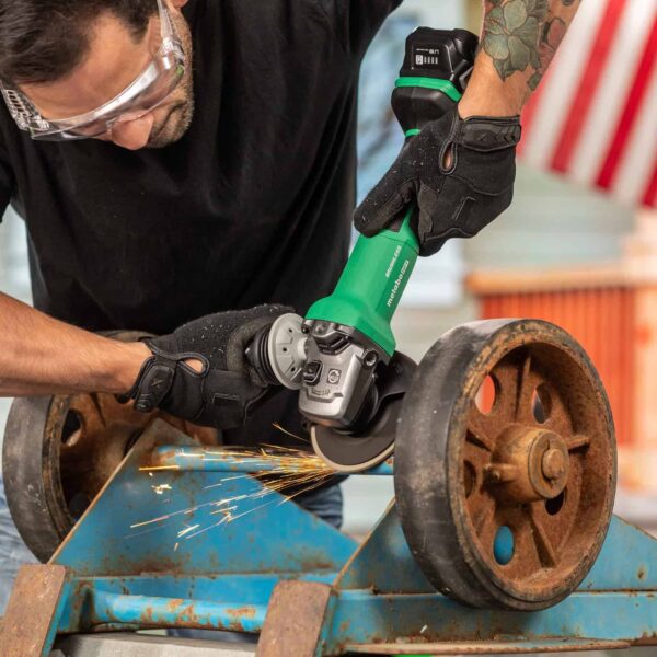 HPT MultiVolt 4.5-in 18-volt Paddle Switch Brushless Cordless Angle Grinder (Tool Only) - Image 9