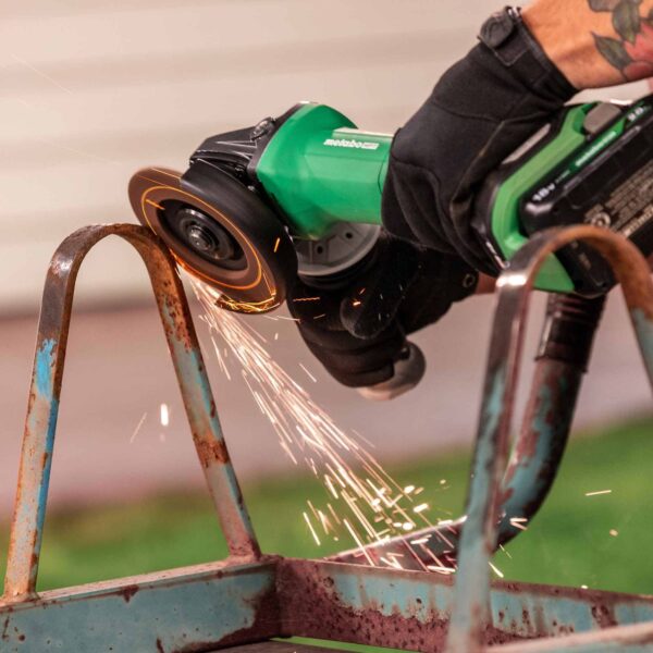 HPT MultiVolt 4.5-in 18-volt Paddle Switch Brushless Cordless Angle Grinder (Tool Only) - Image 5