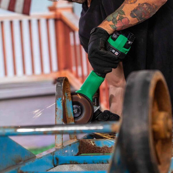 HPT MultiVolt 4.5-in 18-volt Paddle Switch Brushless Cordless Angle Grinder (Tool Only) - Image 12