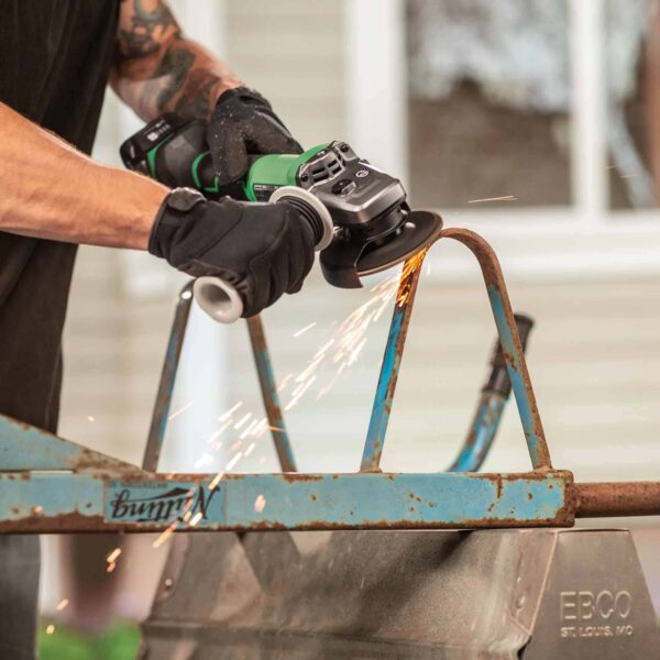 HPT MultiVolt 4.5-in 18-volt Paddle Switch Brushless Cordless Angle Grinder (Tool Only) - Image 18