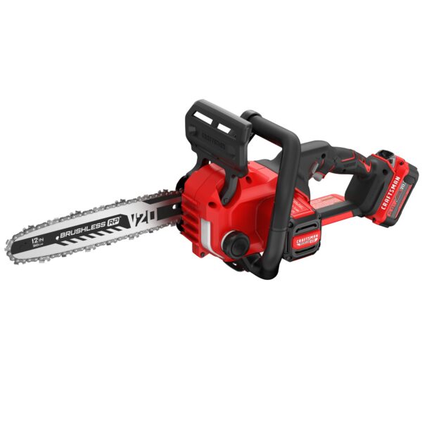 V20 BRUSHLESS RP CMCCS630P1 12 in. 20 V Battery Chainsaw Kit (Battery   Charger) - Image 12