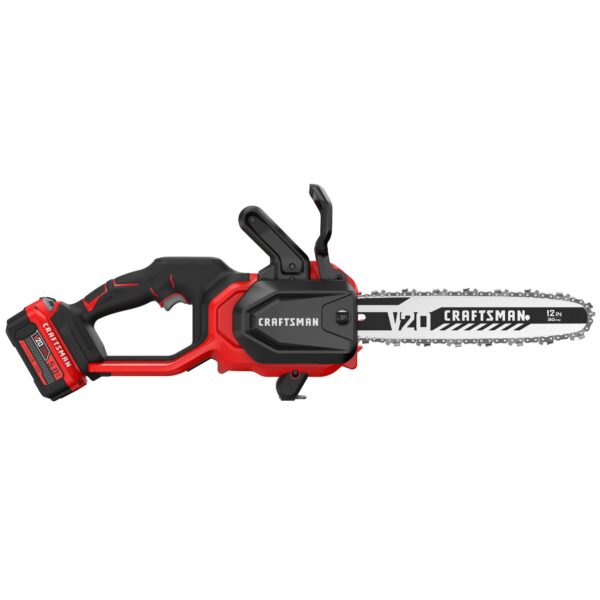 V20 BRUSHLESS RP CMCCS630P1 12 in. 20 V Battery Chainsaw Kit (Battery   Charger) - Image 11