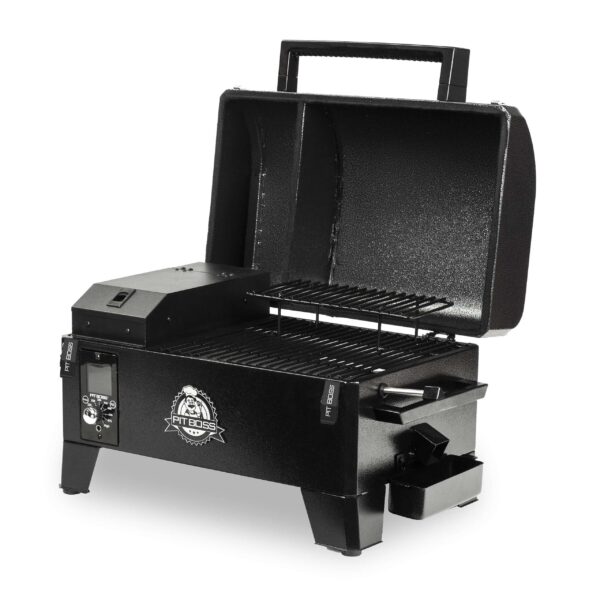 Pit Boss Portable 256-Sq in Black Pellet Grill - Image 3