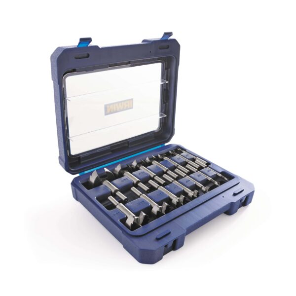 IRWIN Marples 14-Piece 3/8-in x 3-11/16-in Woodboring Forstner Drill Bit Set - Image 11