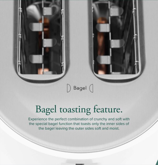 Cafe 2-Slice White 1600-Watt Toaster - Image 9
