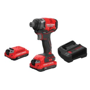 V20 RP 20-volt Max Brushless Cordless Impact Driver (2-Batteries Included, Charger Included and Soft Bag included)
