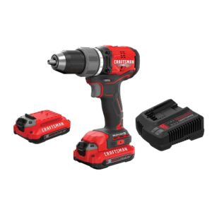 V20 RP 20-volt Max 1/2-in Brushless Cordless Drill (2-Batteries Included, Charger Included and Soft Bag included)
