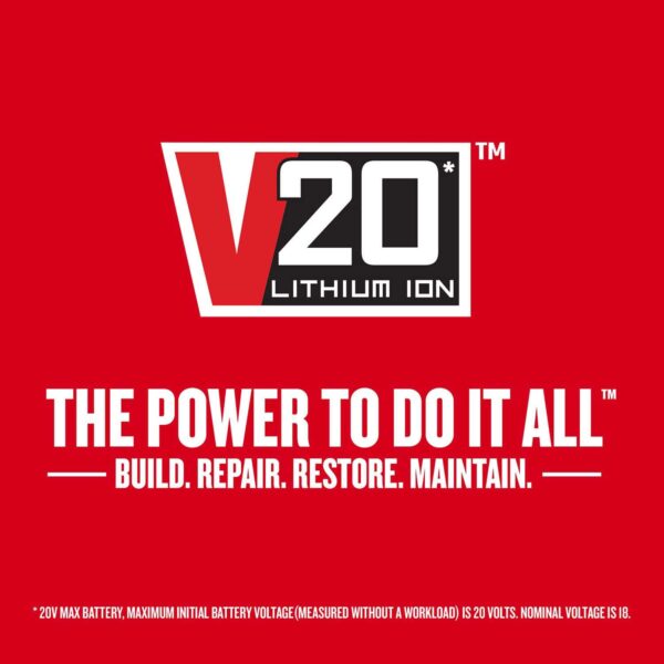 CMCK202C2 V20 2-Tool 20-Volt Max Power Tool Combo Kit Case (2-Batteries Included and Charger Included) - Image 6