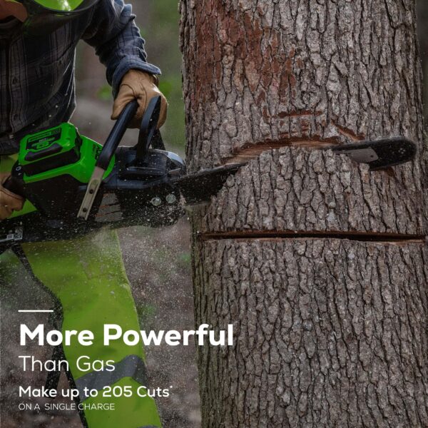 80-volt 20-in Brushless Battery Chainsaw (Battery and Charger Not Included) - Image 2