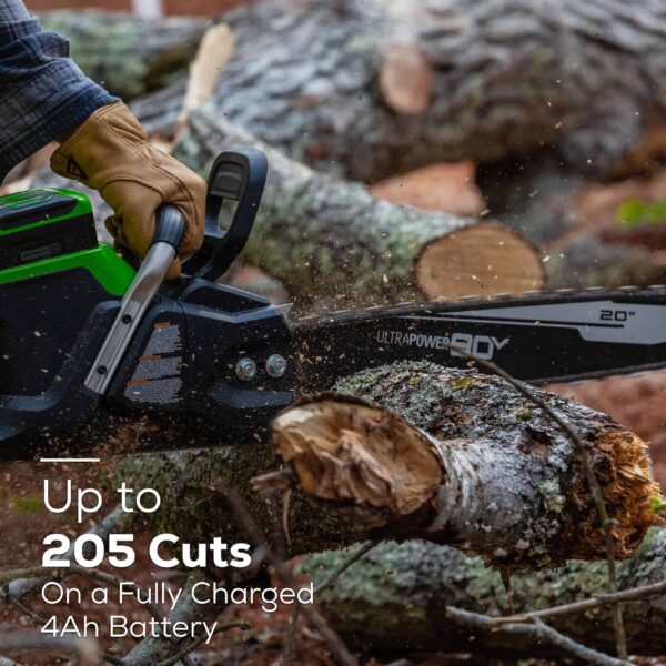 80-volt 20-in Brushless Battery Chainsaw (Battery and Charger Not Included) - Image 8