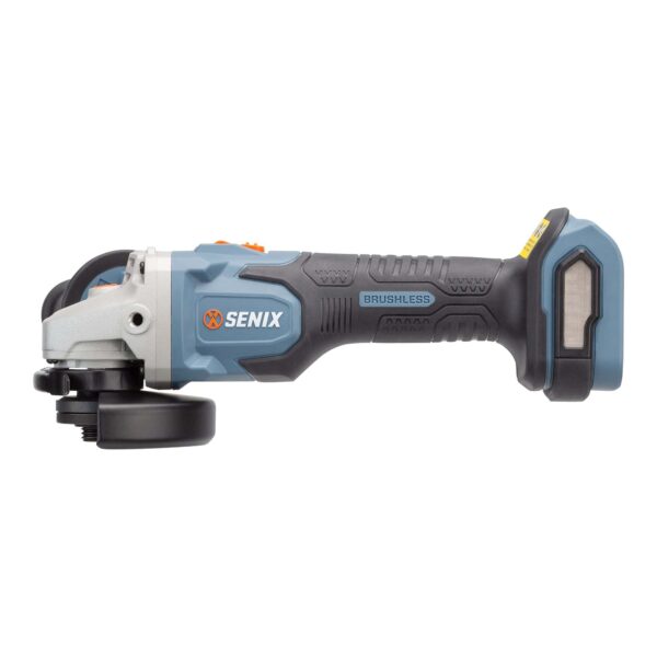SENIX X2 4.5-in 20-volt Sliding Switch Brushless Cordless Angle Grinder (Tool Only) - Image 7