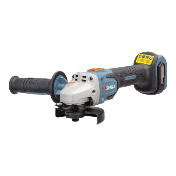 SENIX X2 4.5-in 20-volt Sliding Switch Brushless Cordless Angle Grinder (Tool Only) - Image 5