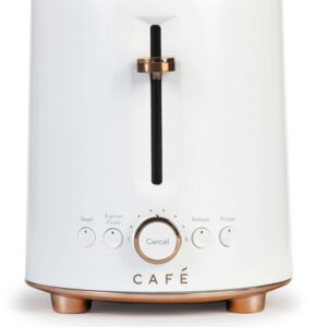 Cafe 2-Slice White 1600-Watt Toaster