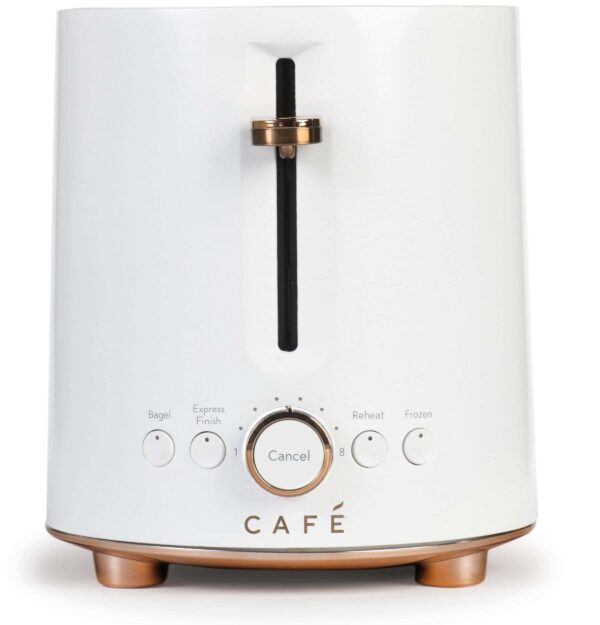 Cafe 2-Slice White 1600-Watt Toaster