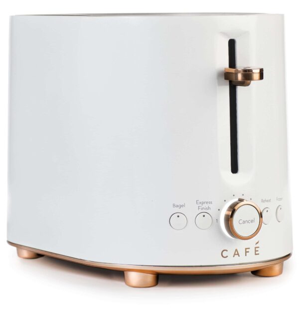 Cafe 2-Slice White 1600-Watt Toaster - Image 2